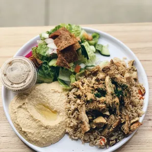 Delicious chicken shawarma