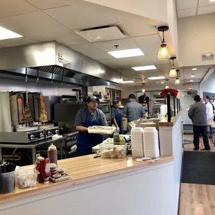 people in the kitchen