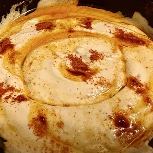 Hummus (app) - Good portion; Creamy!