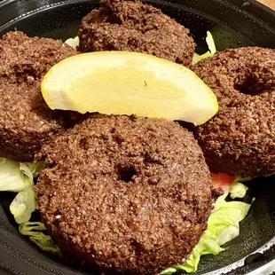 Falafel (App) - They are shaped like doughnuts!!