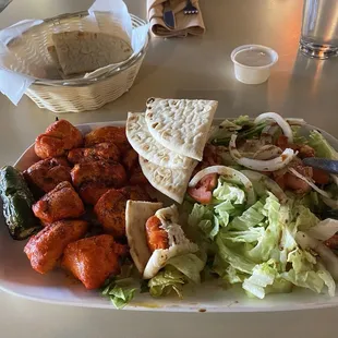 Chicken Shish kabob entree
