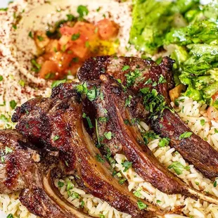 Rack of lamb
