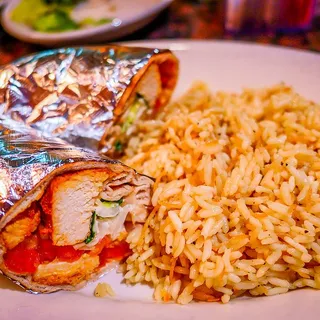 Garlic Chicken Wrap