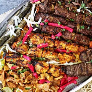 Zaytoona Combo for 3-4. Enough for 5 people! Farttoush Fattoush Salad tic
