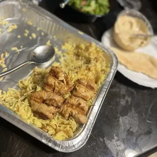 Chicken Kabob Plate