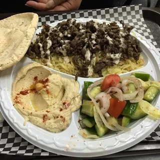 Beef Shawarmah Plate