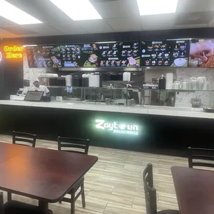 interior, sushi and sashimi