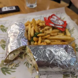 Falafel w fries