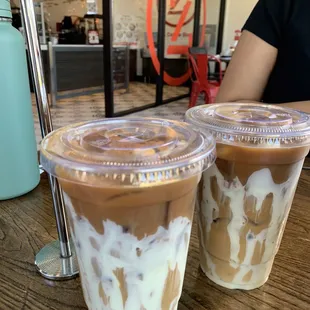 Iced cafresco coffee