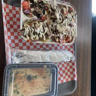Z2. Gyro Platter (Beef &amp; Lamb)