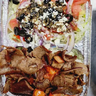 Gyro platter