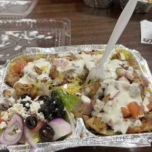 Z5. Chicken Shawarma Platter