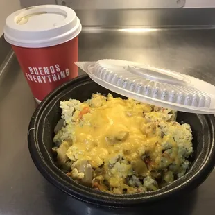 Breakfast (Omelette with veggies)