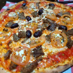 Mediterranean Pizza