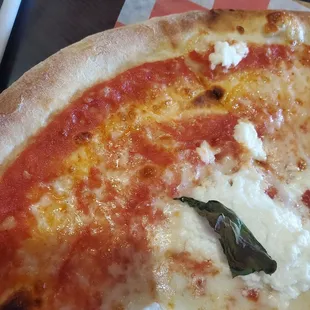 Margherita pizza