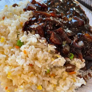 Stir Fried Rice Plate