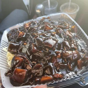 #1 black bean noodles