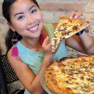 Truffle Mushroom Pizza