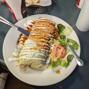 Shrimp Burrito  Aguado