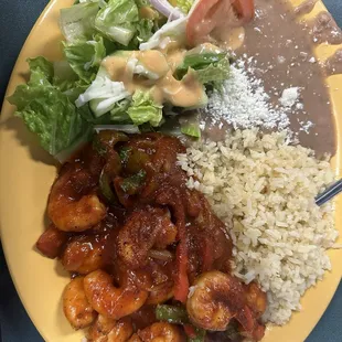 Camarones a La Diabla