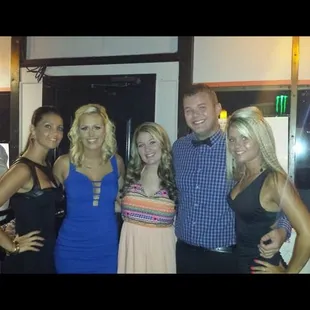 a group of people posing for a picture