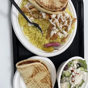 Chicken Shawarma Plate