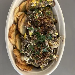 Spiced Eggs & Beef to-go