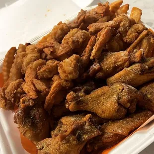 Best wings and shrimp