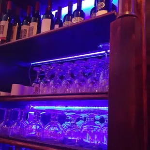 interior, sushi and sashimi