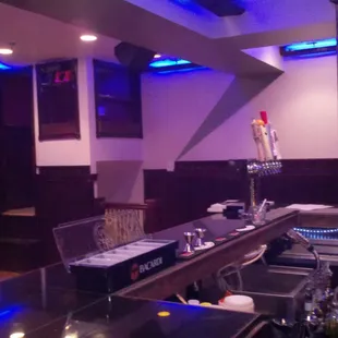 interior, sushi and sashimi