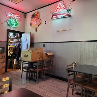 More of dining area