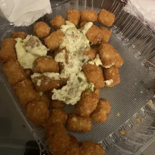 Tater Tots with Hot Cheese