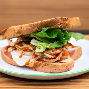 Fried Bologna Sandwich