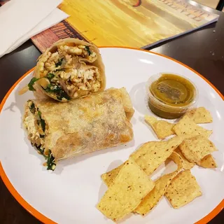 Egg White Breakfast Burrito