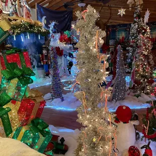 Inside... Winter wonderland.