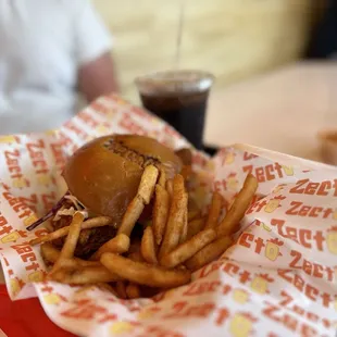 My favorite - the Zecto chicken sandwich!!!