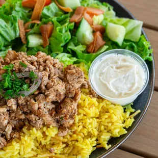 Chicken Shawarma Plate