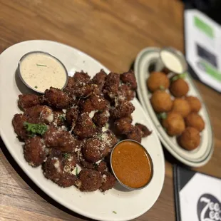 Nashville hot cheese curds