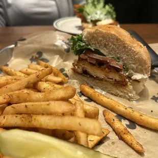 Nashville hot chicken sandwich