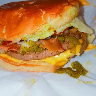 food, burgers