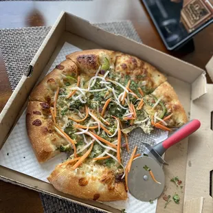 Thai pizza