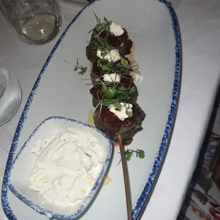 Meatball appetizer