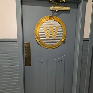 Bathroom door