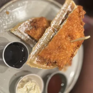 a plate of food