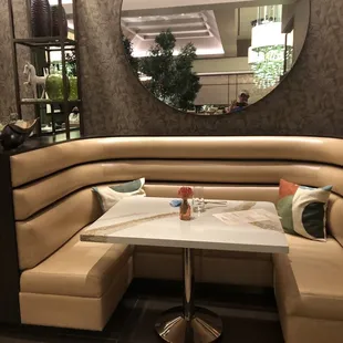 Booth (pillows included)
