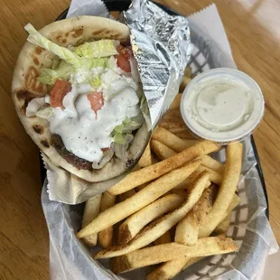 Gyros Combo Meal