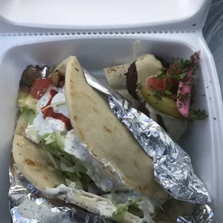 Chicken Gyros Combo Meal