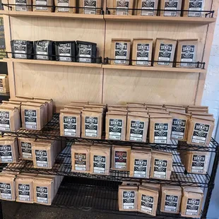 Wide selection of responsibly sourced coffee