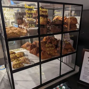 Baked goods sources from local bakeries