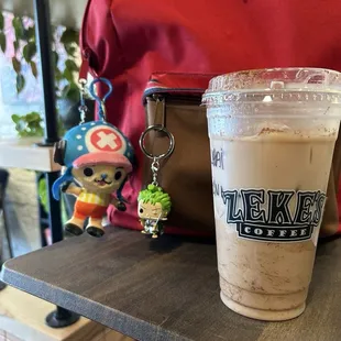 Chi tea iced latte inside
